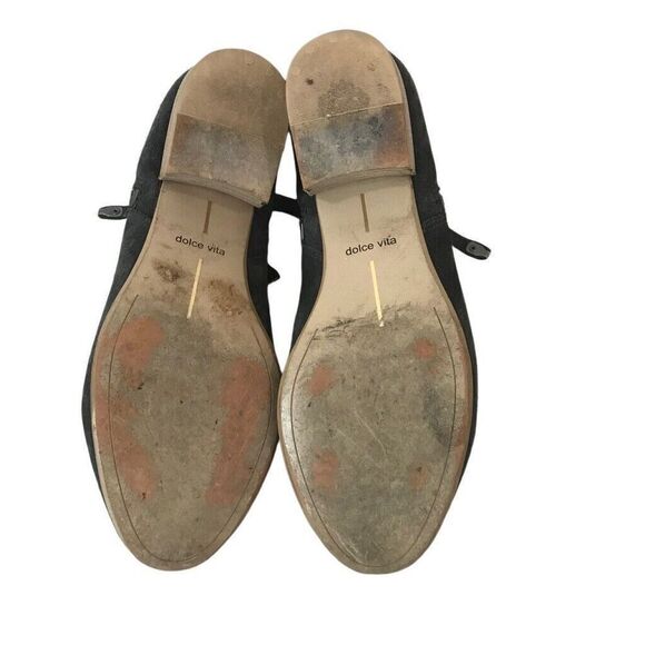 Dolce Vita Womens Size 6.5 M Gray Suede Zip Ankle Fashion Boots Bootie - Picture 4 of 5